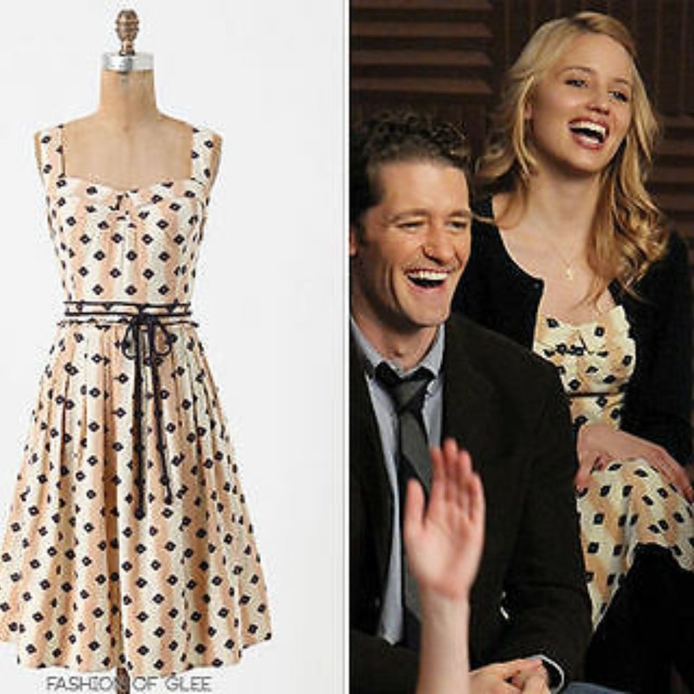 Maeve Anthropologie De Chelly Fit/Flare Dress.  4